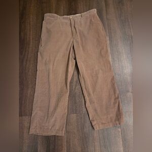 Perry Ellis Tan Corduroy Pants for Men
